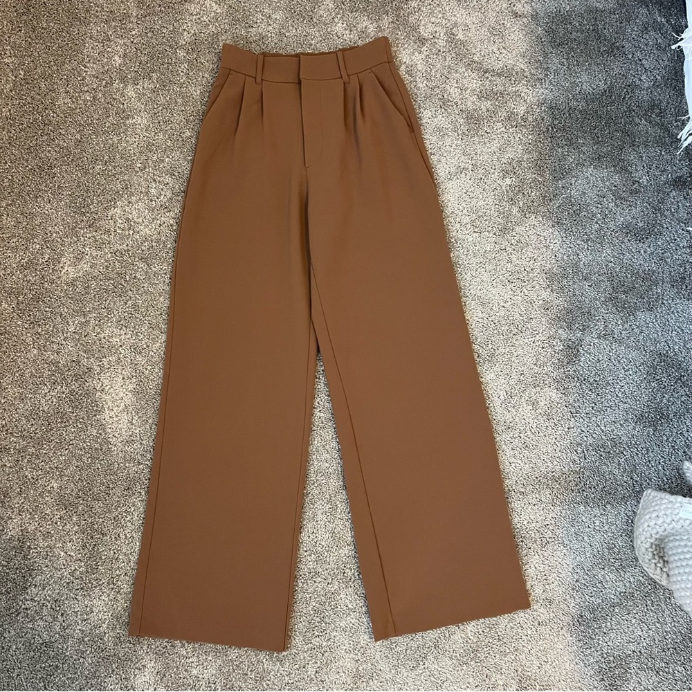 abercrombie tailored wide leg pant